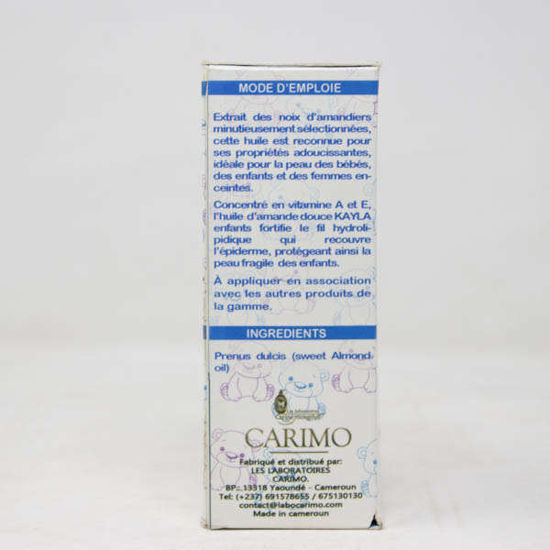 Huile d'amande douce kayla - CARIMO - 100 ml