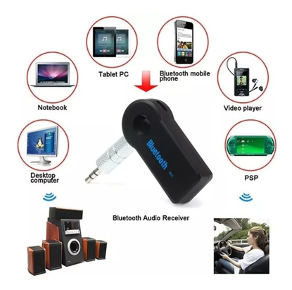Agrandir l'image de récepteur audio Bluetooth adaptateur auxiliaire 3,5 mm A2dp pour récepteur jack casque mains libres Image de récepteur audio Bluetooth adaptateur auxiliaire 3,5 mm A2dp pour récepteur jack casque mains libres