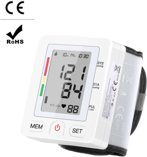 Image sur Tensiomètre de poignet précis - Moniteur d'hypertension automatique