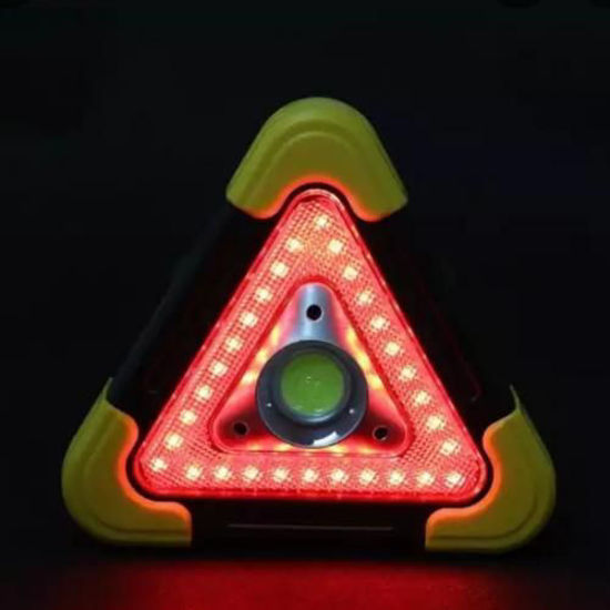 Image sur Triangle Lumineux De Signalisation De Secours - LED IP44 - Multicolore