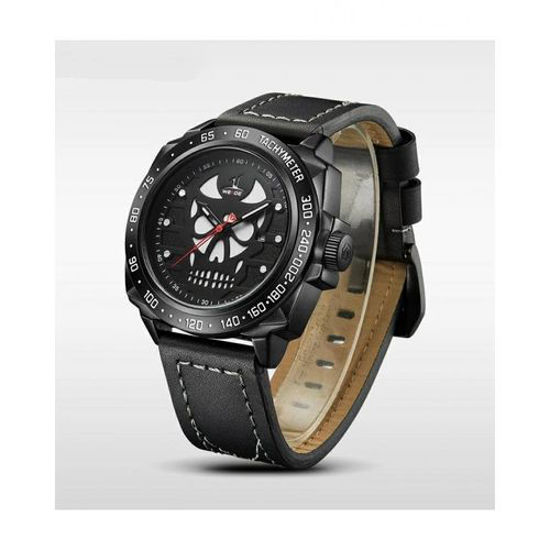Image sur Montre Avec Bracelet En Simili Cuir [UV1510B-1C] - Noir