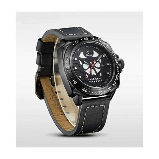 Image sur Montre Avec Bracelet En Simili Cuir [UV1510B-1C] - Noir