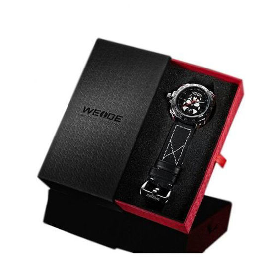 Image sur Montre Avec Bracelet En Simili Cuir [UV1510B-1C] - Noir