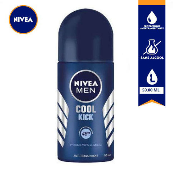 Image sur Déodorant Nivea cool kick - 50ml - rafraîchissant - bleu