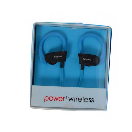 Image sur Écouteurs Bluetooth Clip Ear stn-444 Power 3 - Bleu Et Noir
