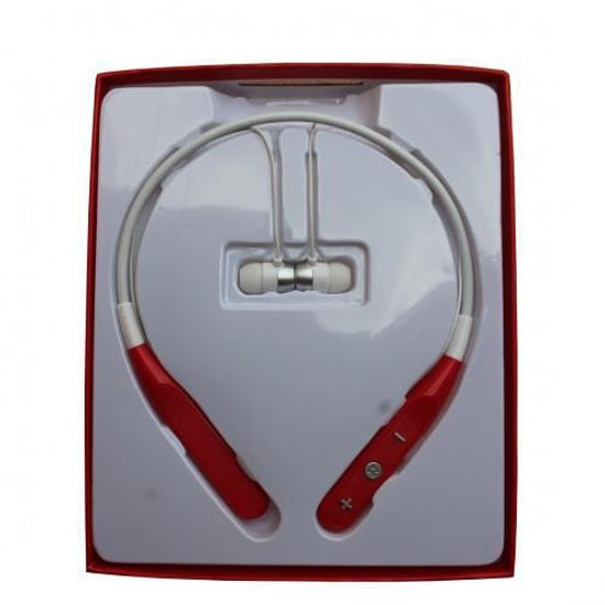 Image sur Écouteur intra-auriculaires Bluetooth - Kbp-733 - Rouge Et Blanc