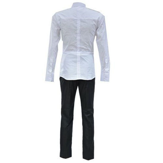 Image sur Ensemble Pantalon + Chemise - Blanc Et Noir