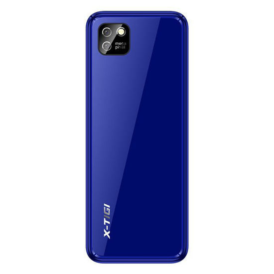 Image sur X-Tigi Téléphone Basique - Q7+ - Dual Sim - 2.4" - 32Mo+32Mo - JAVA - Super Mince 8.0mm - Bleu