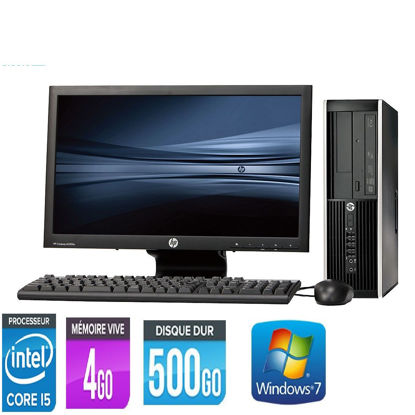 Agrandir l'image de Ordinateur De Bureau - Intel core i5 - RAM 4 Go - 500 Go HDD- écran 22 Pouces (Reconditionné) Image de Ordinateur De Bureau - Intel core i5 - RAM 4 Go - 500 Go HDD- écran 22 Pouces (Reconditionné)