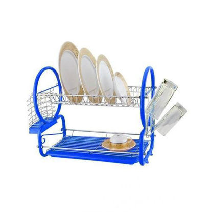 Image de Égouttoir A Vaisselle - Bleu Et Blanc