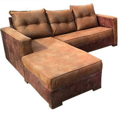 Agrandir l'image de Canapé Sofa En Velour - 03Places - Marron Image de Canapé Sofa En Velour - 03Places - Marron