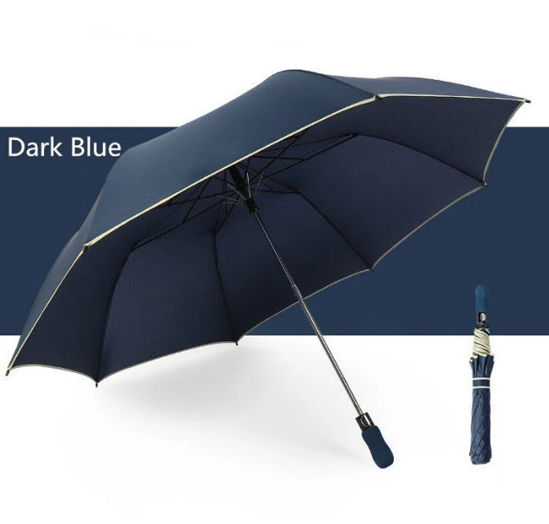 Image sur Parapluie Automatique Pliant A 2 volets - Bleu Nuit