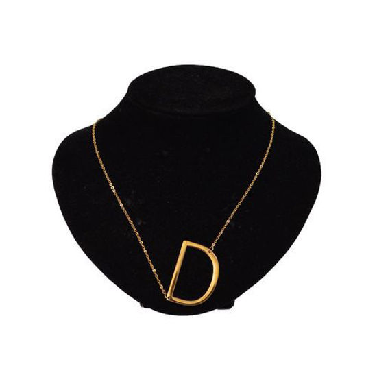 Image sur Collier  A Pendentif -Jaune Doré