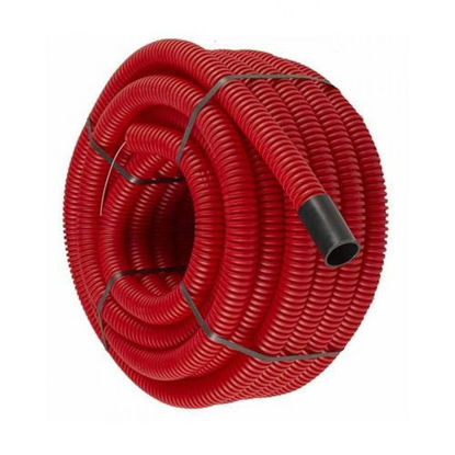 Image de Gaine Annelée TPC - Diamètre 40 mm - 50 m - Rouge