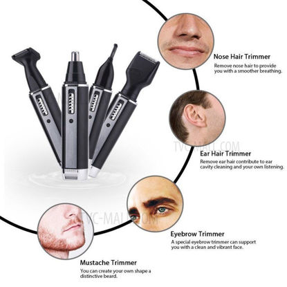Agrandir l'image de Tondeuse Multifonction 4 en 1 DarlingDarling DL-7003 Electric Nose Hair Trimmer Multi-function 4 in 1 Image de Tondeuse Multifonction 4 en 1 DarlingDarling DL-7003 Electric Nose Hair Trimmer Multi-function 4 in 1