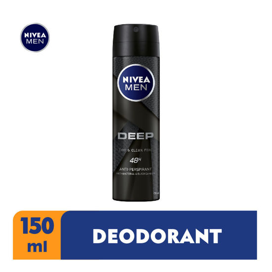 Deodorant Nivea DEEP dry and clean Feel - 150ml