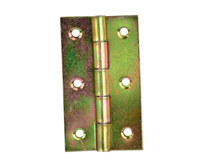 Image de Charnière plate 70J - Bichromatée - 20 Pièces