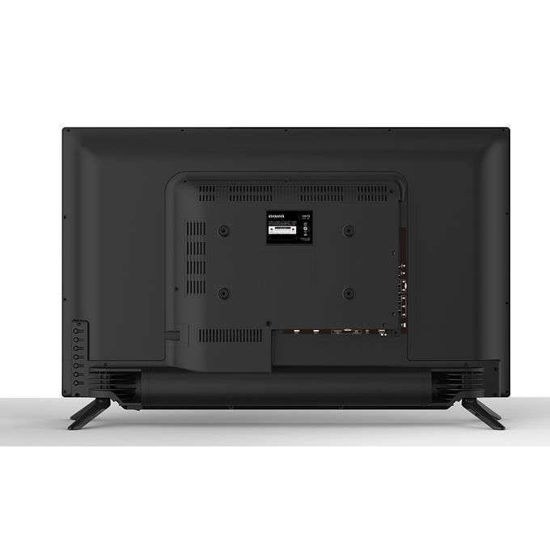 TV LED -Starsat - ultra slim - 32" - AC/DC -  fonctionnalité solaire - HD - Noir - 12 mois + 01  Ampoule LED incassable a baïonnette 12w  offerte