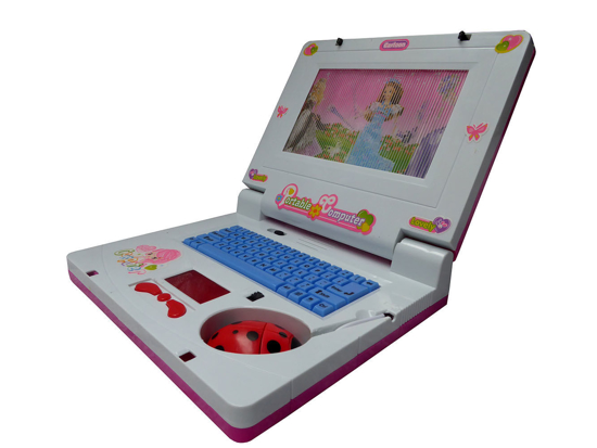 Image sur Jouet ordinateur portable pour enfants - Rose