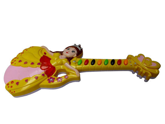 Image sur Piano Sous Forme Guitare Pour Enfants  - Multicolore