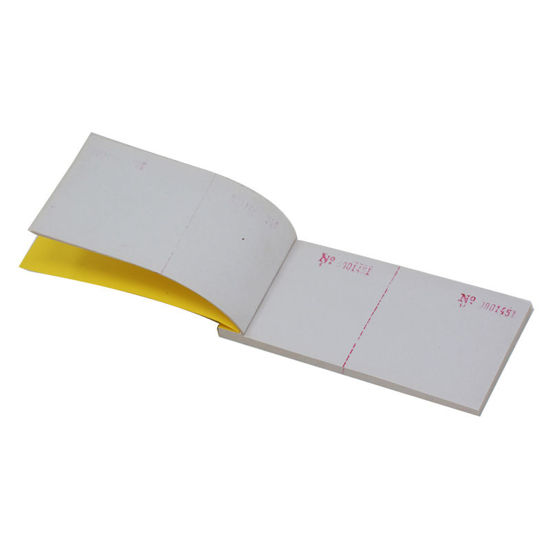 Bloc Vendeur Jaune 60x135 Mm Par 10 - Papier Recyclé Numéroté