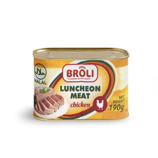 Image sur Chicken luncheon meat Broli 190g x24