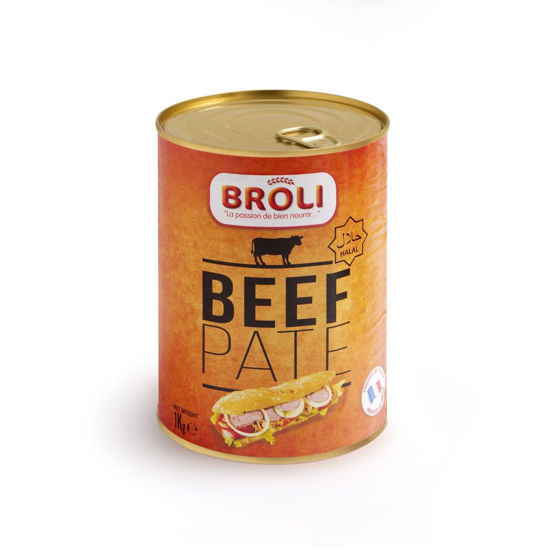 Image sur Pâté de boeuf Broli 1kg X12 ( halal )
