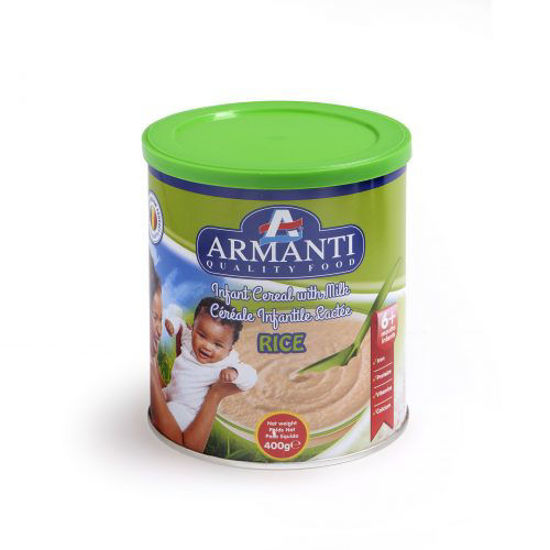 Image sur Carton céréale bébé Armanti rice milk 400g x 12