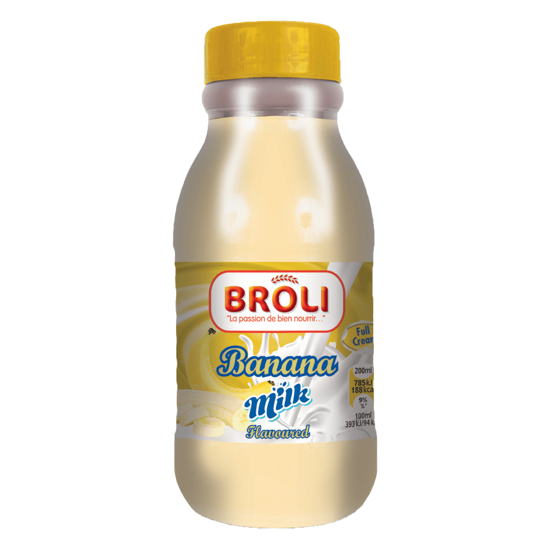 Image sur Lait aromatisé Broli à la banane 500 ml x20