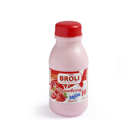 Image sur Lait aromatisé Broli à la fraise 500 ml x20