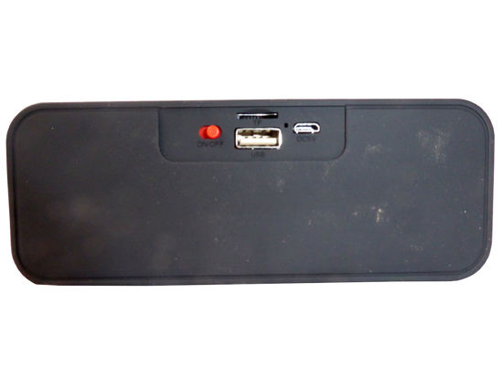 Image sur Haut-Parleur Bluetooth Portable ROUGE ET NOIR