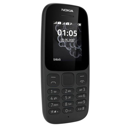 Agrandir l'image de Nokia 105 Dual SIM Noir (TA-1034) TÉLÉPHONE 2G DUAL SIM - RAM 4 MO - ECRAN 1.77" 128 X 160 PIXELS - 4 MO - 800 MAH Image de Nokia 105 Dual SIM Noir (TA-1034) TÉLÉPHONE 2G DUAL SIM - RAM 4 MO - ECRAN 1.77" 128 X 160 PIXELS - 4 MO - 800 MAH