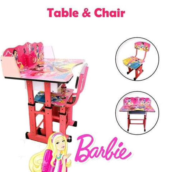 Table d'étude pour enfant de 02 à 12 ans - Barbie