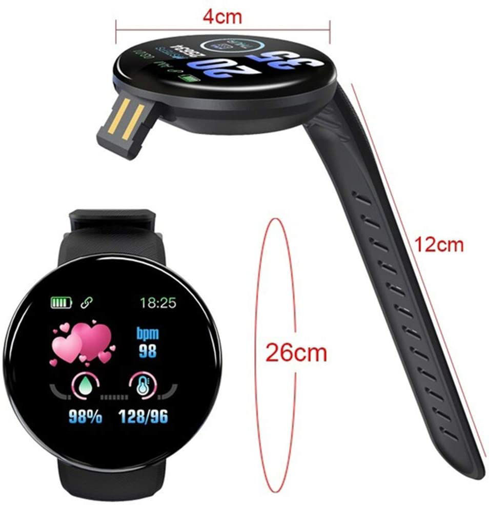 Montre connectée D18, Bracelet Intelligent, Smart WatchD18, Montre de