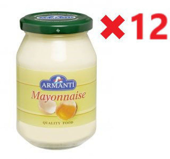 Image sur Mayonnaise Armanti glass jars 250g x 12
