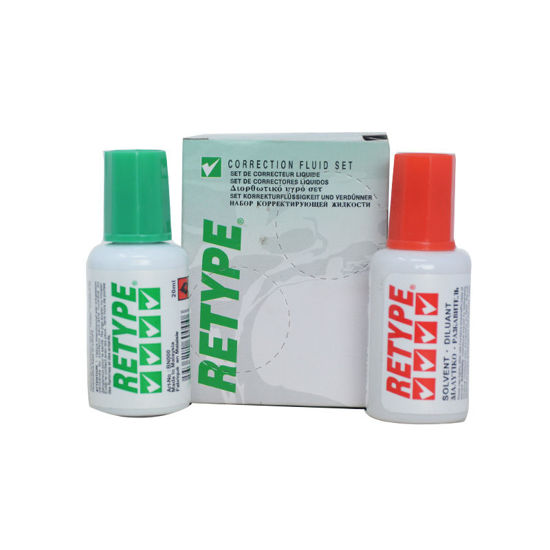 CORRECTOR RETYPE AVEC DILUANT