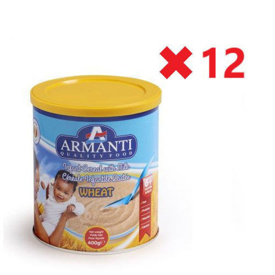 Image sur Carton céréale bébé  Armanti wheat milk  400g x 12