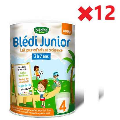 Agrandir l'image de Bledi Junior 800g X12 Image de Bledi Junior 800g X12