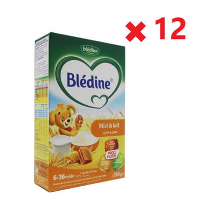 Agrandir l'image de BLEDINE LACTEE MIEL  250 G X 12 Image de BLEDINE LACTEE MIEL  250 G X 12