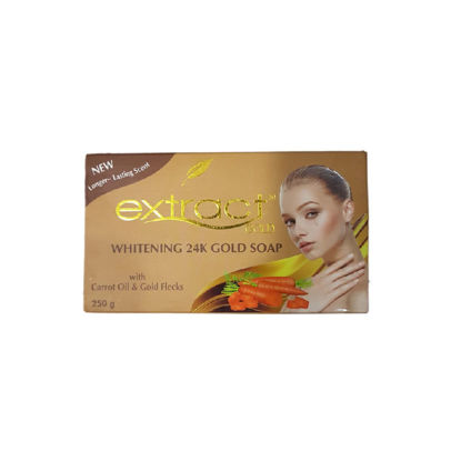 Agrandir l'image de Savon extract Gold whitening 24k - 250g Image de Savon extract Gold whitening 24k - 250g