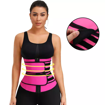 Image sur Ceinture de sudation ajustable - rose