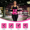 Image sur Ceinture de sudation ajustable - rose