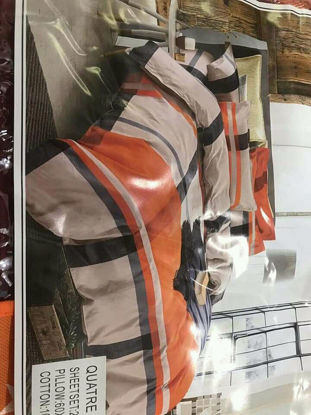 Image de 2 Drap 3 Places + 2 Taies D'Oreiller - Multicolore