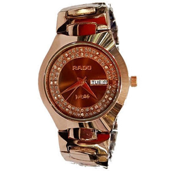 Image sur Montre Rado En Acier Inoxydable – Rose Or