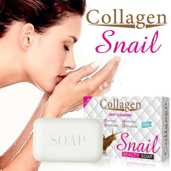 Image sur Savon au collagène snail - 100g - BTS