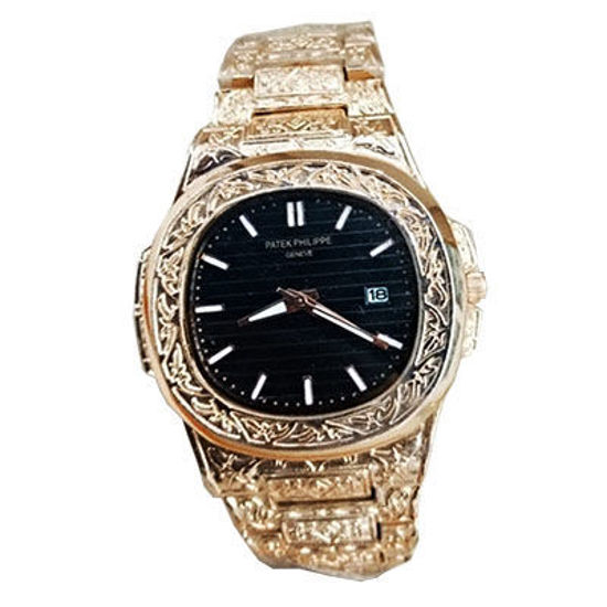 Image sur Montre Patek Philippe En Acier Inoxydable – Jaune Or
