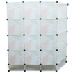 Image sur Armoire De Rangement avec penderie - Blanche - Grand Model
