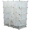Image sur Armoire De Rangement avec penderie - Blanche - Grand Model