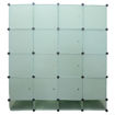 Image sur Armoire De Rangement avec penderie -Vert - Moyen Model