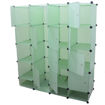 Image sur Armoire De Rangement avec penderie -Vert - Moyen Model